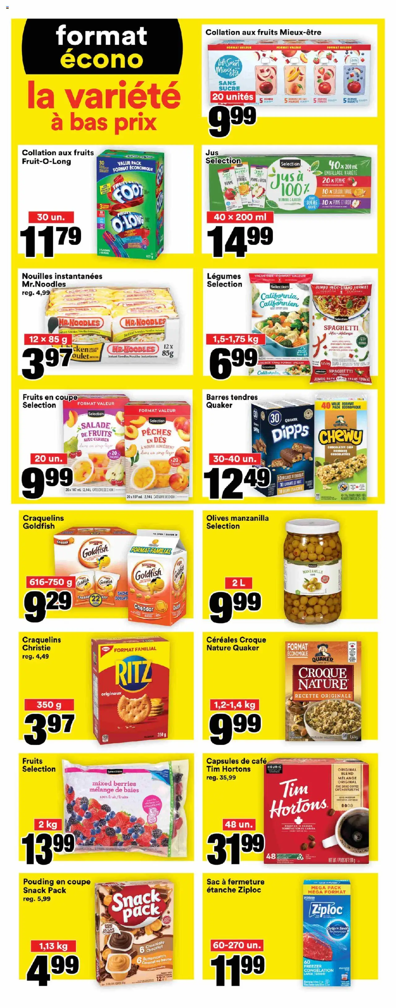 Super C flyer valid from 07.08.2025 | Page: 6 | Products: Noodles, Freezer, Coffee, Chocolate