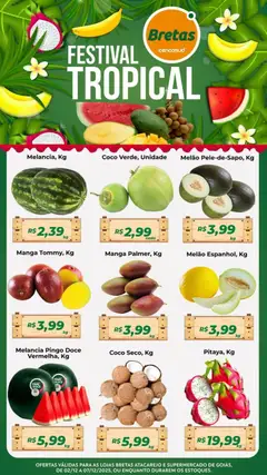 Bretas - Ofertas Festival Tropical - Pré-Visualização do folheto da loja Bretas, válido de 02.12.2025