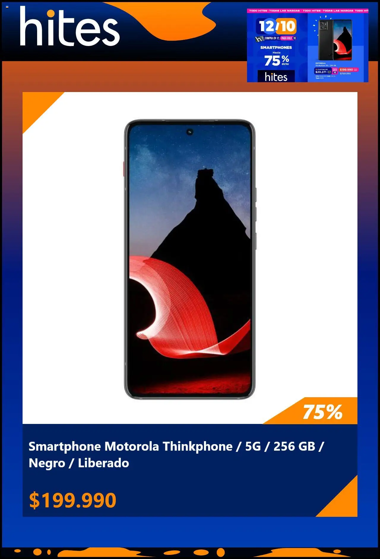 Hites ofertas  │ válido desde el 14.08.2025 | Página: 2 | Productos: Smartphone