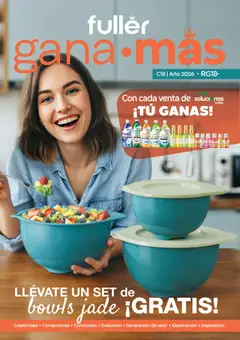 Vista previa de Fuller Revista Gana Más C18, nuevo folleto de la tienda, válido en México a partir del 10.12.2025