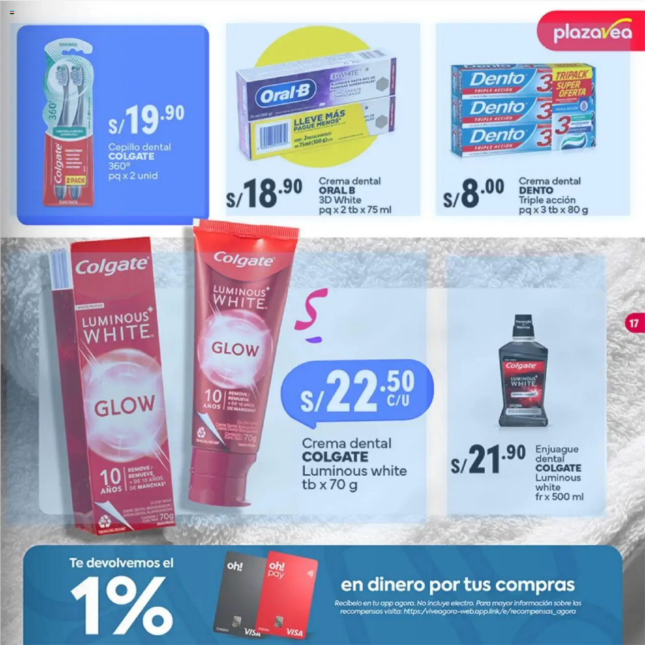 Catálogo Plaza Vea válido desde 15.09.2025 | Página: 17 | Productos: Té, Crema