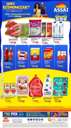 Encarte Assaí Atacadista - Pré-Visualização do folheto da loja Assaí Atacadista, válido de 23.01.2026