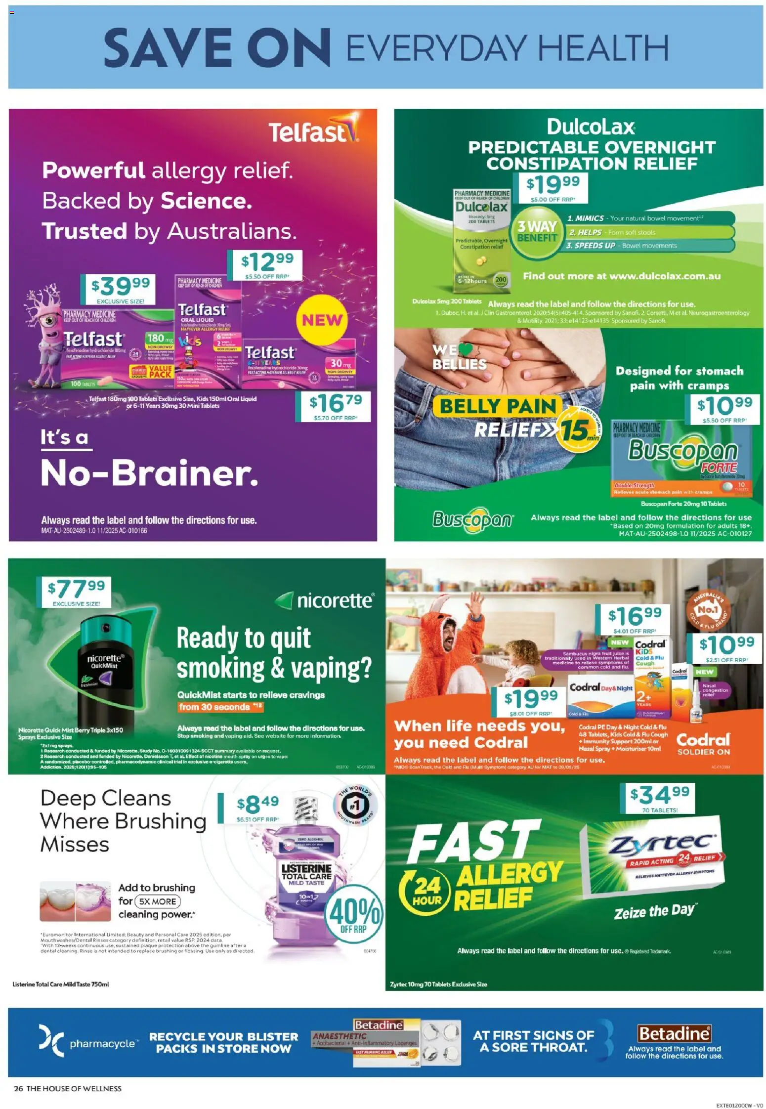Chemist Warehouse catalogue - valid from 09.04.2026 | Page: 26 | Products: Juice, Herbal, Nasal spray, Allergy