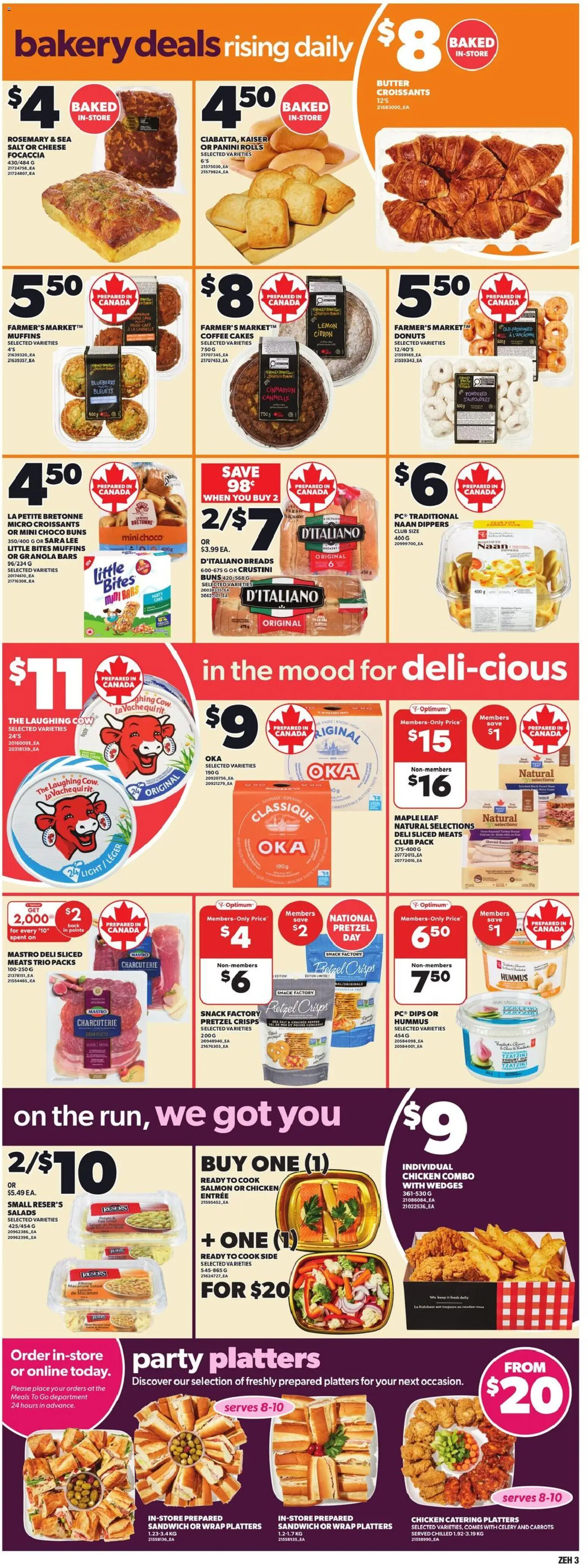 Zehrs flyer valid from 23.04.2026 | Page: 7 | Products: Turkey, Oven, Butter, Cheese