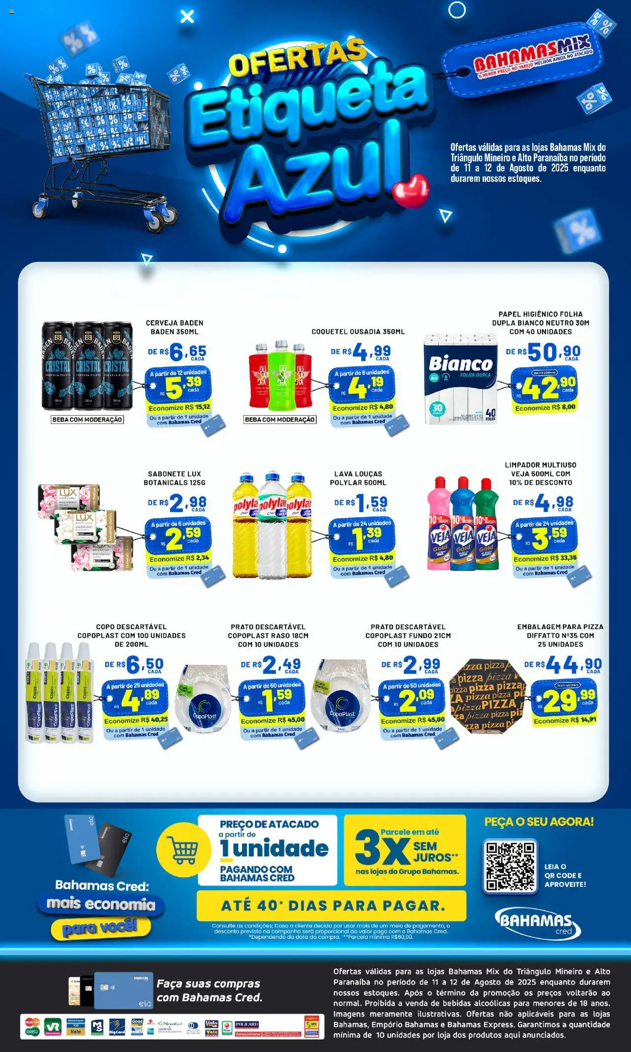 Bahamas Mix Folheto - válido de 11.08.2025 | Página: 2 | Produtos: Limpador multiuso, Cerveja, Sabonete, Copos