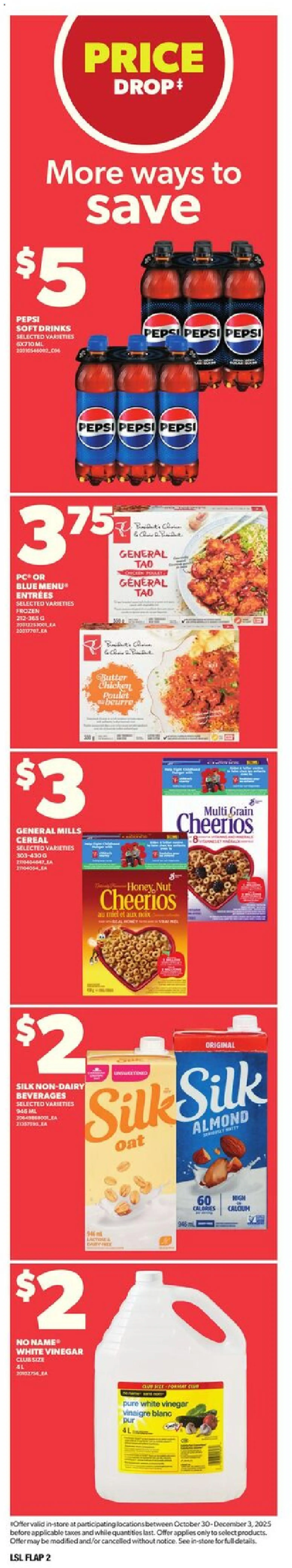 Loblaws flyer valid from 20.11.2025 | Page: 2 | Products: Chicken