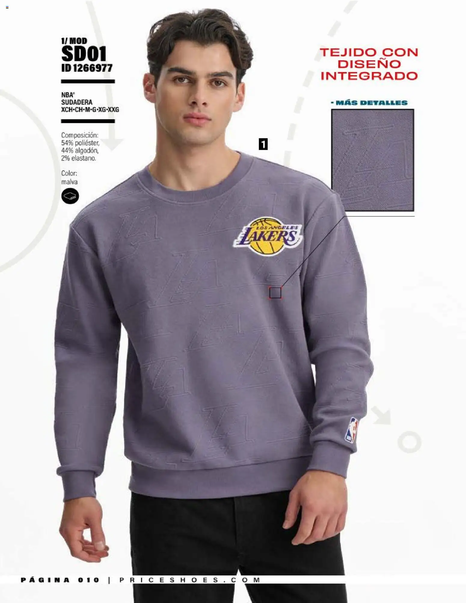 Nuevas ofertas de Price Shoes válidas en toda la República Mexicana desde el 20.03.2026. ¡Encuentra las mejores ofertas en Price Shoes catálogo NBA ! | Página: 10 | Productos: Sudadera