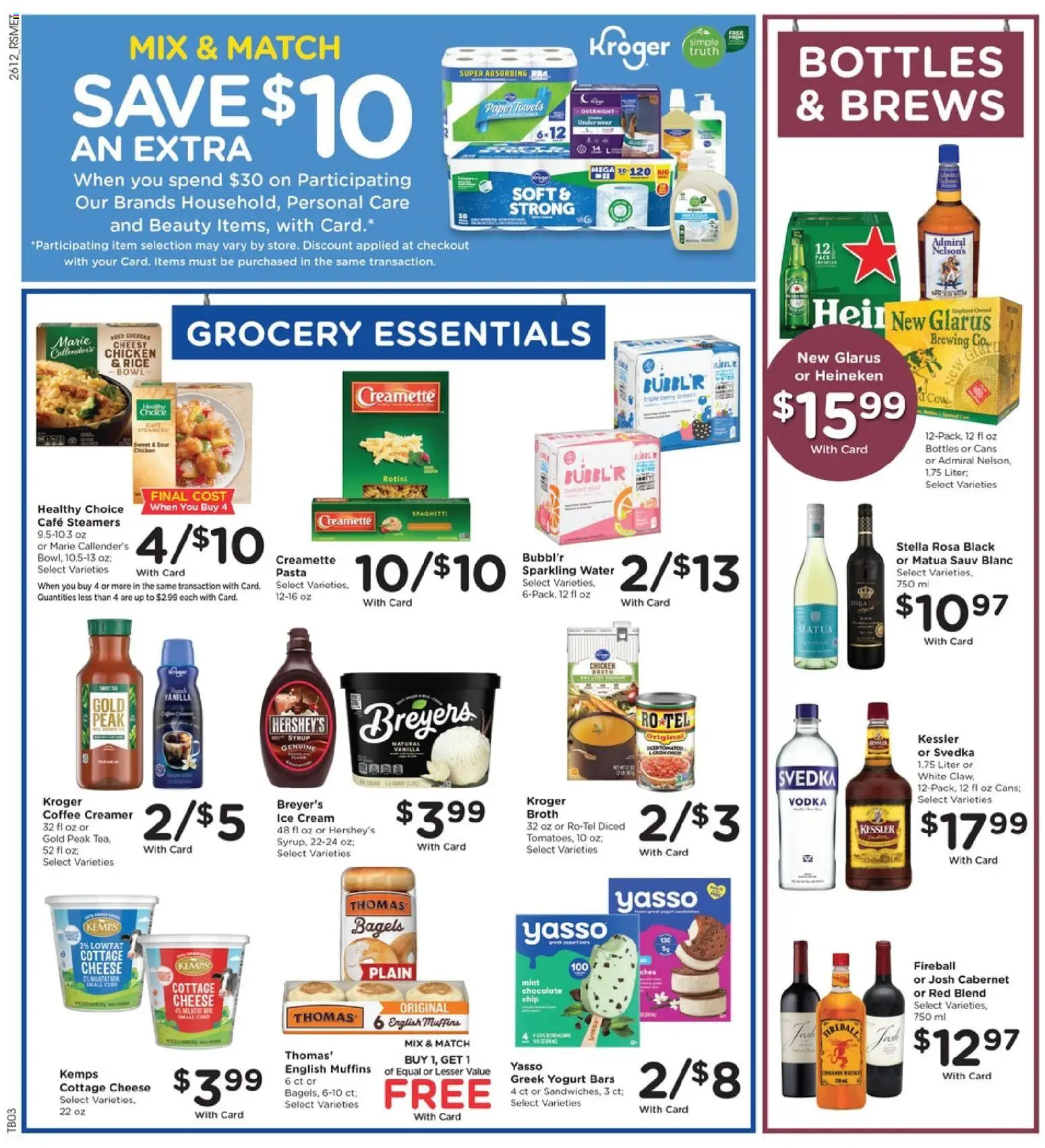 Pick ‘n Save Weekly Ad - valid from 22.04.2026 | Page: 7 | Products: Chocolate, Pasta, Cream, Ice cream