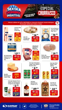 Semar Supermercado - Ofertas Festival do Churrasco - Pré-Visualização do folheto da loja Semar Supermercado, válido de 14.11.2025