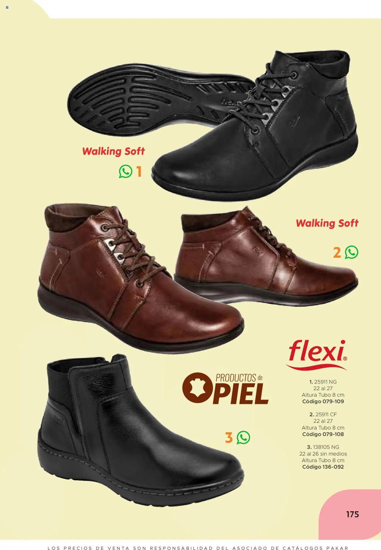 Nuevas ofertas de SC Pakar válidas en toda la República Mexicana desde el 24.07.2025. ¡Encuentra las mejores ofertas en SC Pakar - Catálogo Bota! | Página: 175