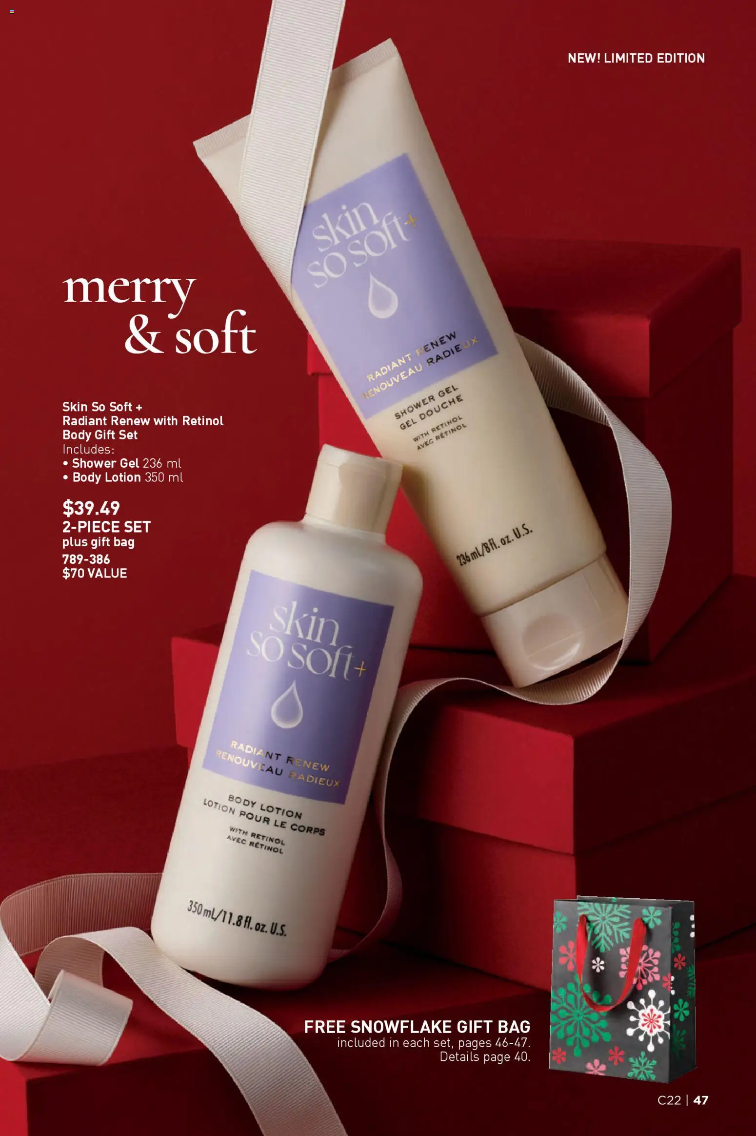 Avon flyer valid from 23.10.2025 | Page: 47 | Products: Bag, Body lotion, Shower