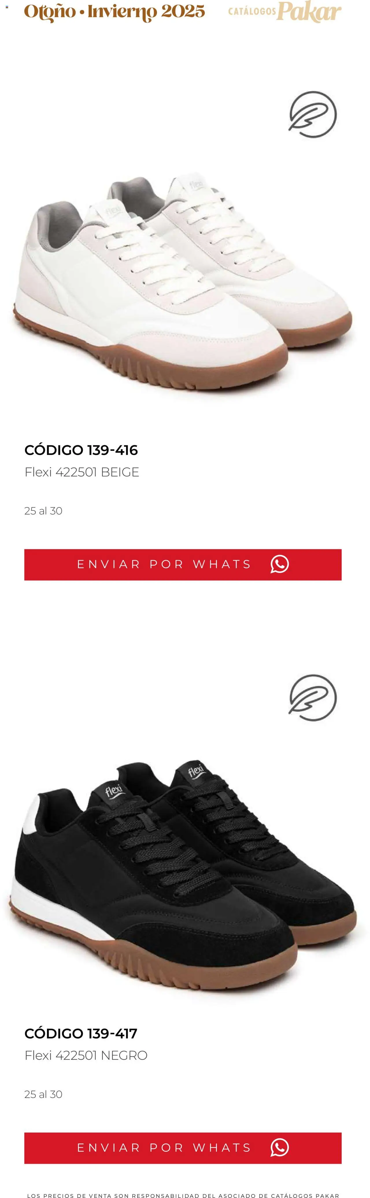 Nuevas ofertas de SC Pakar válidas en toda la República Mexicana desde el 10.10.2025. ¡Encuentra las mejores ofertas en SC Pakar - Catálogo Flexi otoño / invierno! | Página: 274