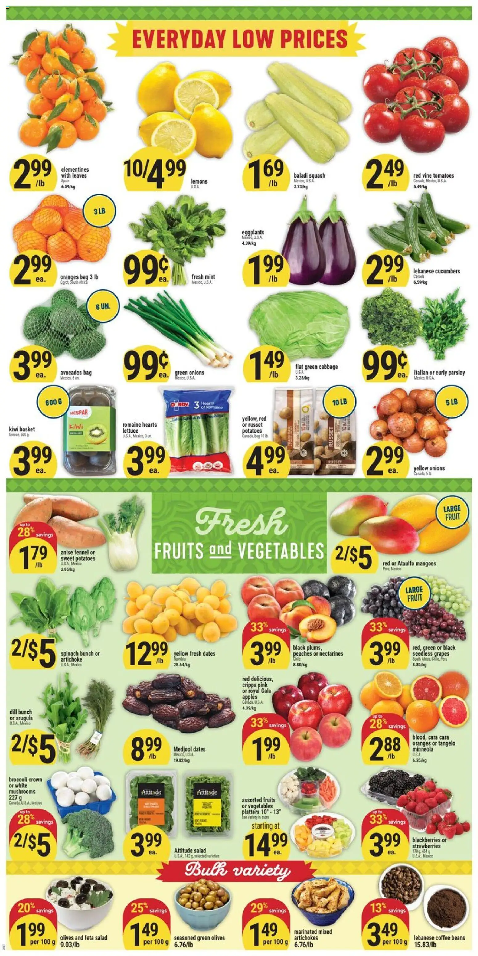 Adonis flyer valid from 19.03.2026 | Page: 2 | Products: Kiwi, Salad, Apples, Oranges