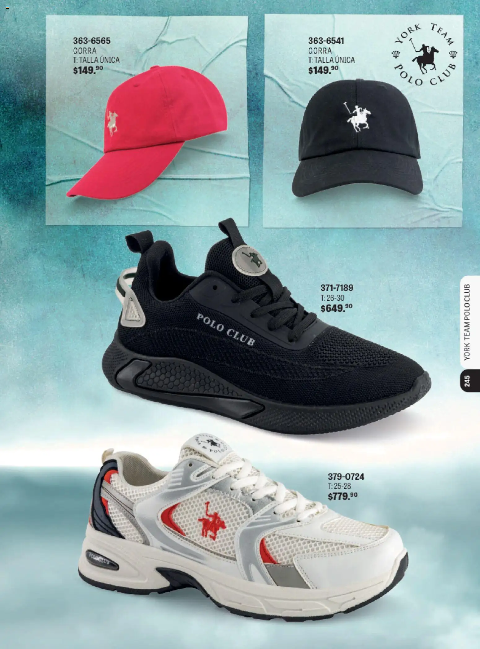 Nuevas ofertas de Andrea válidas en toda la República Mexicana desde el 31.10.2025. ¡Encuentra las mejores ofertas en Andrea catálogo Polo Club! | Página: 8 | Productos: Gorra