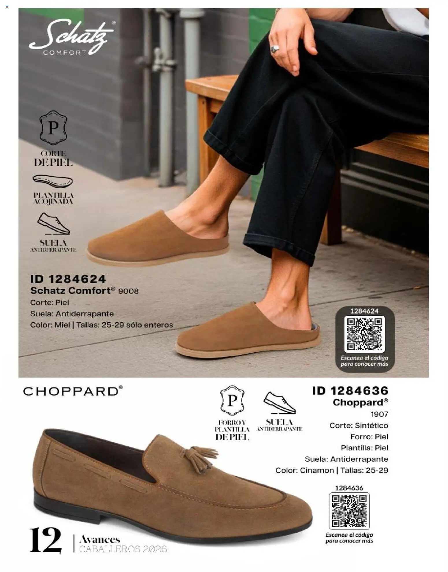 Nuevas ofertas de Price Shoes válidas en toda la República Mexicana desde el 15.11.2025. ¡Encuentra las mejores ofertas en Price Shoes catálogo Avances Caballeros 2026! | Página: 12