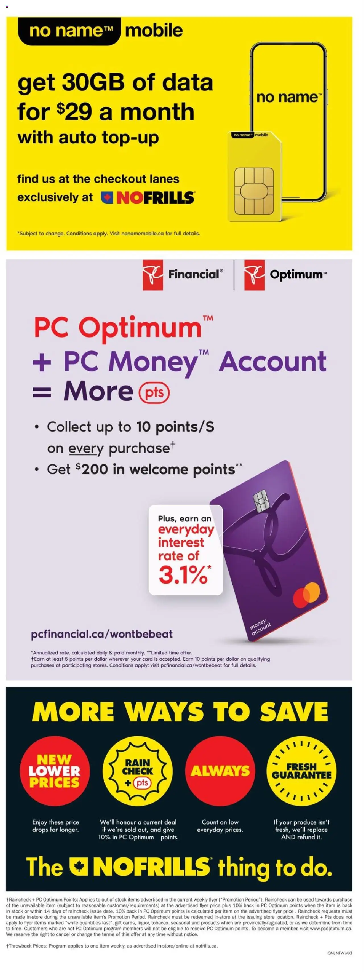 No Frills flyer valid from 25.09.2025 | Page: 19 | Products: PC