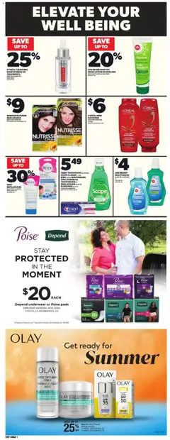 Independent Grocer flyer valid from 24.07.2025 | Page: 16 | Products: Cream, Sunscreen, Toothpaste, Mouthwash