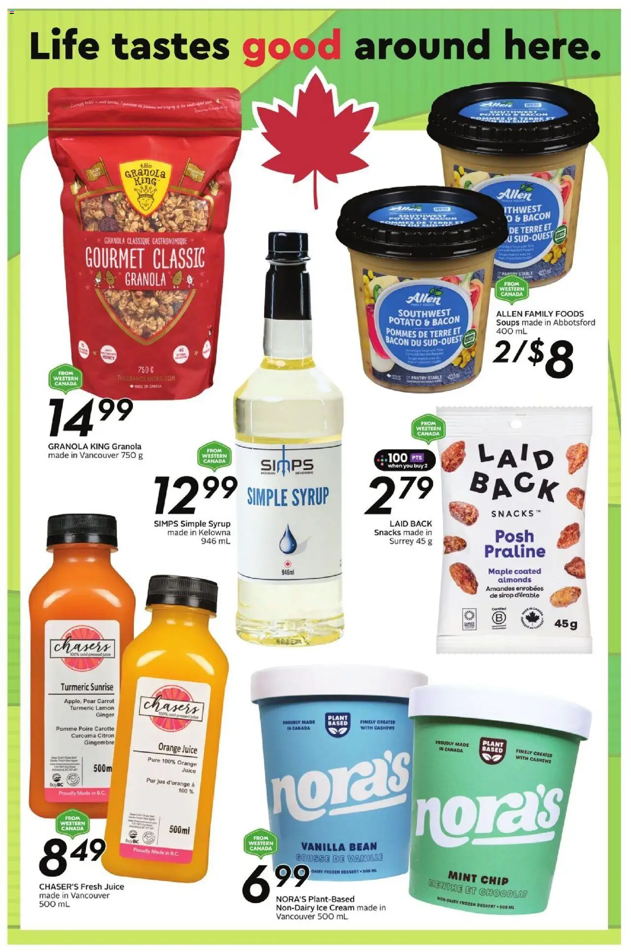 Safeway flyer valid from 11.09.2025 | Page: 21 | Products: Carrot, Cream, Ice cream, Bed