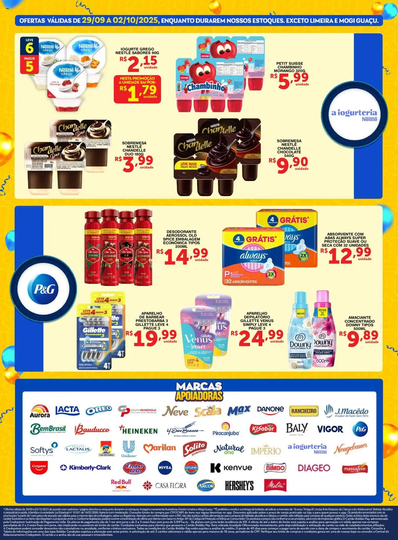 Roldão Folheto - válido de 29.09.2025 | Página: 3 | Produtos: Damasco, Moranga, Base, Aparelho de barbear