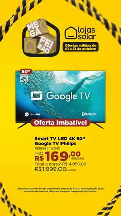 Lojas Solar - Ofertas atuais - Pré-Visualização do folheto da loja Lojas Solar, válido de 01.10.2025