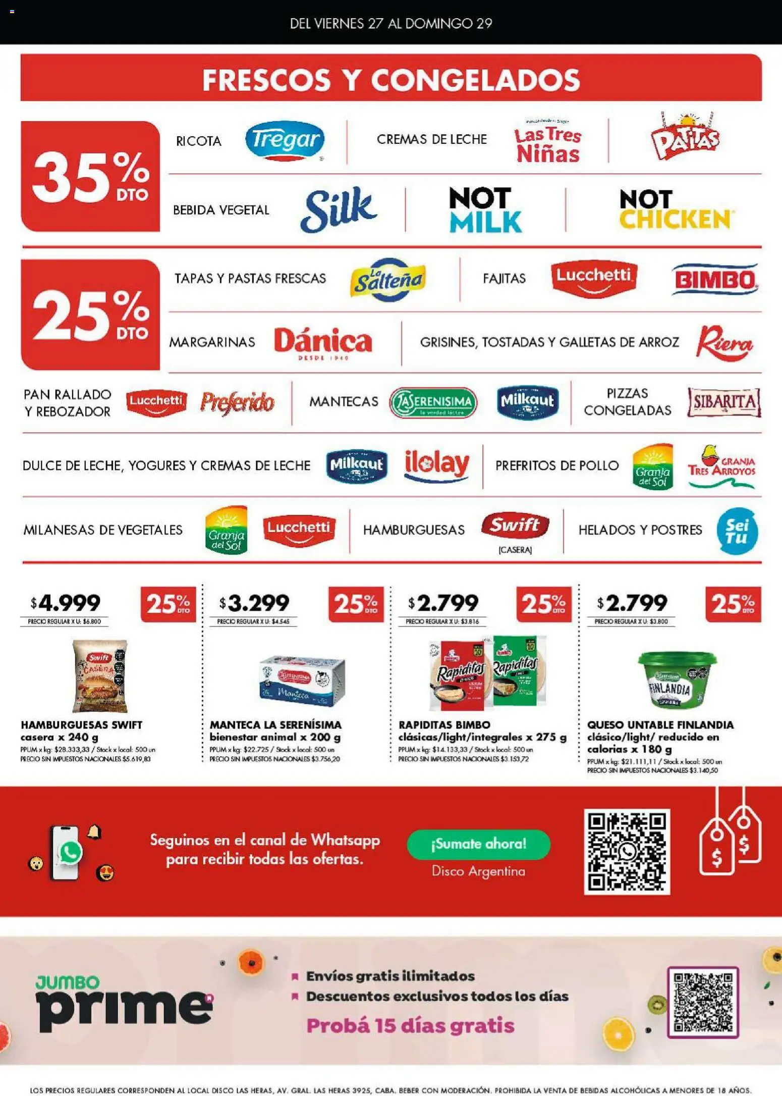 Disco - Ofertas | Córdoba │ válido desde el 27.03.2026 | Página: 4 | Productos: Pollo, Arroz, Pan rallado, Galletas