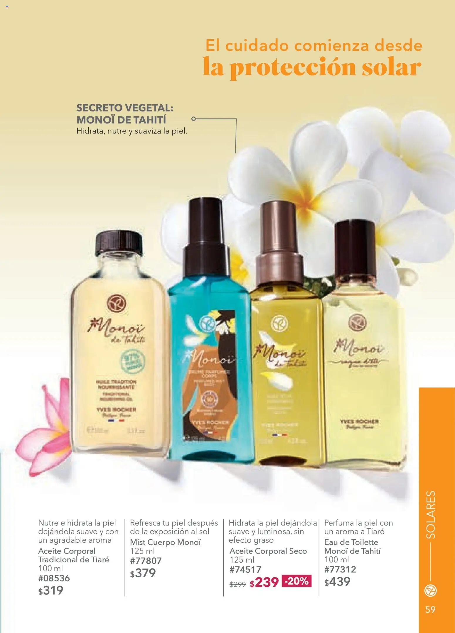 Nuevas ofertas de Yves Rocher válidas en toda la República Mexicana desde el 30.12.2025. ¡Encuentra las mejores ofertas en Yves Rocher campaña 1 2026! | Página: 61 | Productos: Aceite, Eau de toilette