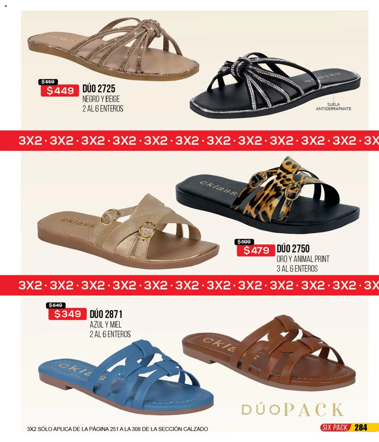 Nuevas ofertas de Cklass válidas en toda la República Mexicana desde el 12.01.2026. ¡Encuentra las mejores ofertas en Cklass catálogo Mega Ofertas Ropa! | Página: 448