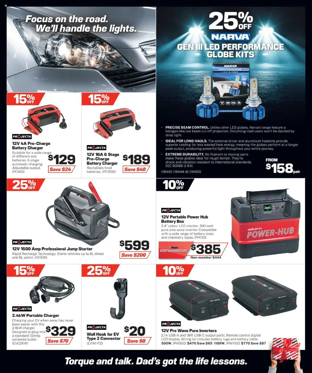 Repco catalogue - valid from 06.08.2025 | Page: 14 | Products: Light, Kits, Portable charger, Portable