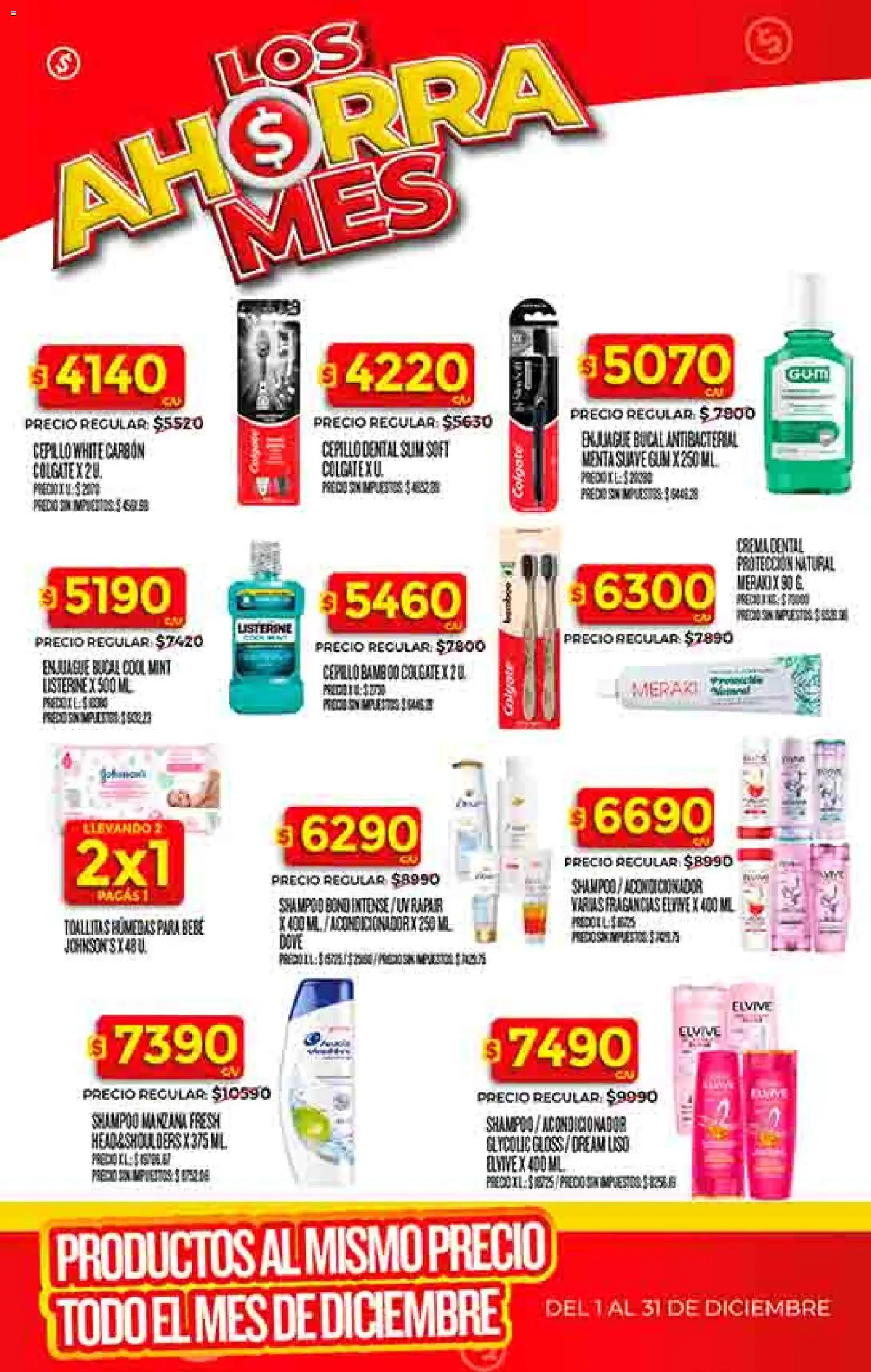 Dia - Ofertas - Salta y Jujuy │ válido desde el 17.12.2025 | Página: 36 | Productos: Cepillo, Toallitas húmedas, Enjuague bucal, Manzana