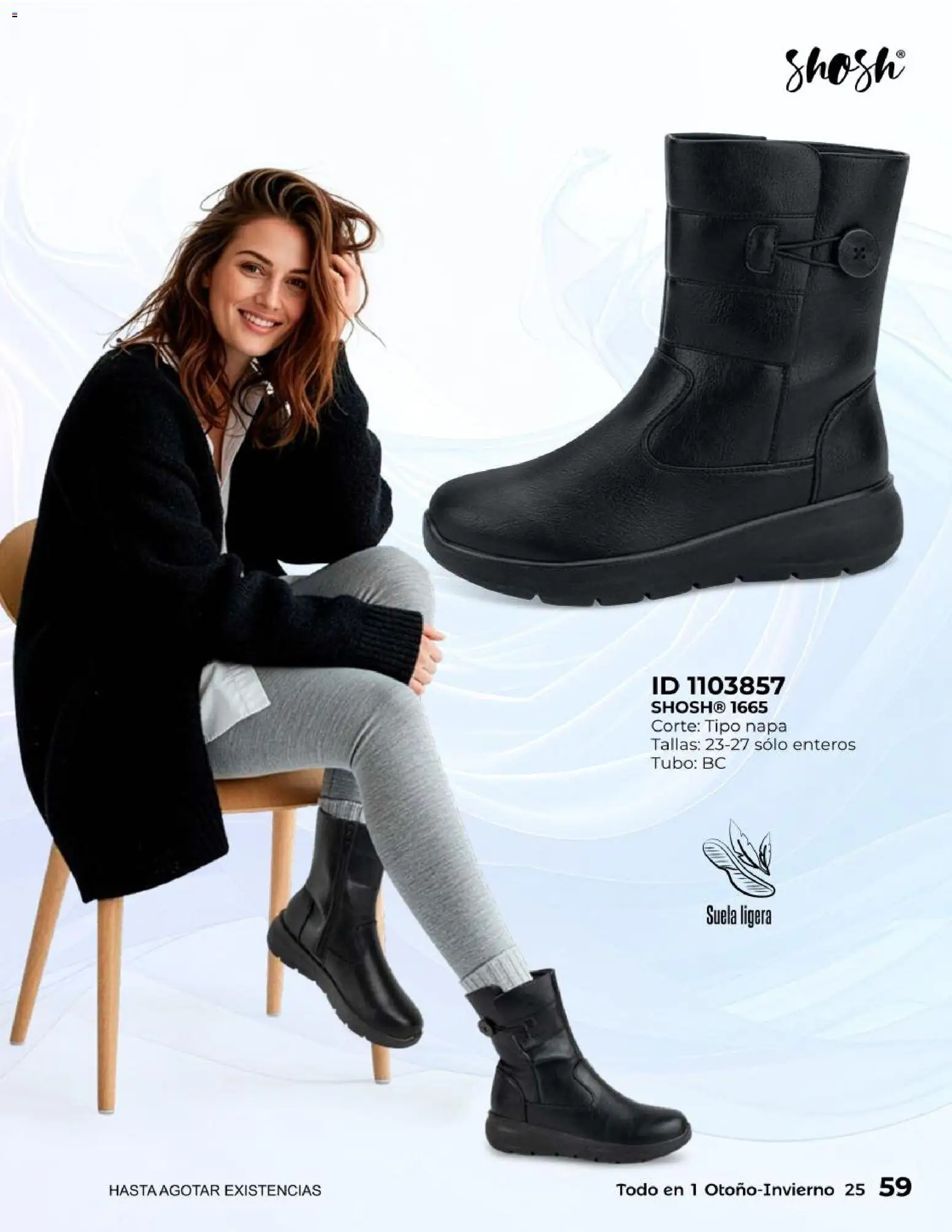 Nuevas ofertas de Price Shoes válidas en toda la República Mexicana desde el 27.10.2025. ¡Encuentra las mejores ofertas en Price Shoes catálogo Todo en uno! | Página: 59