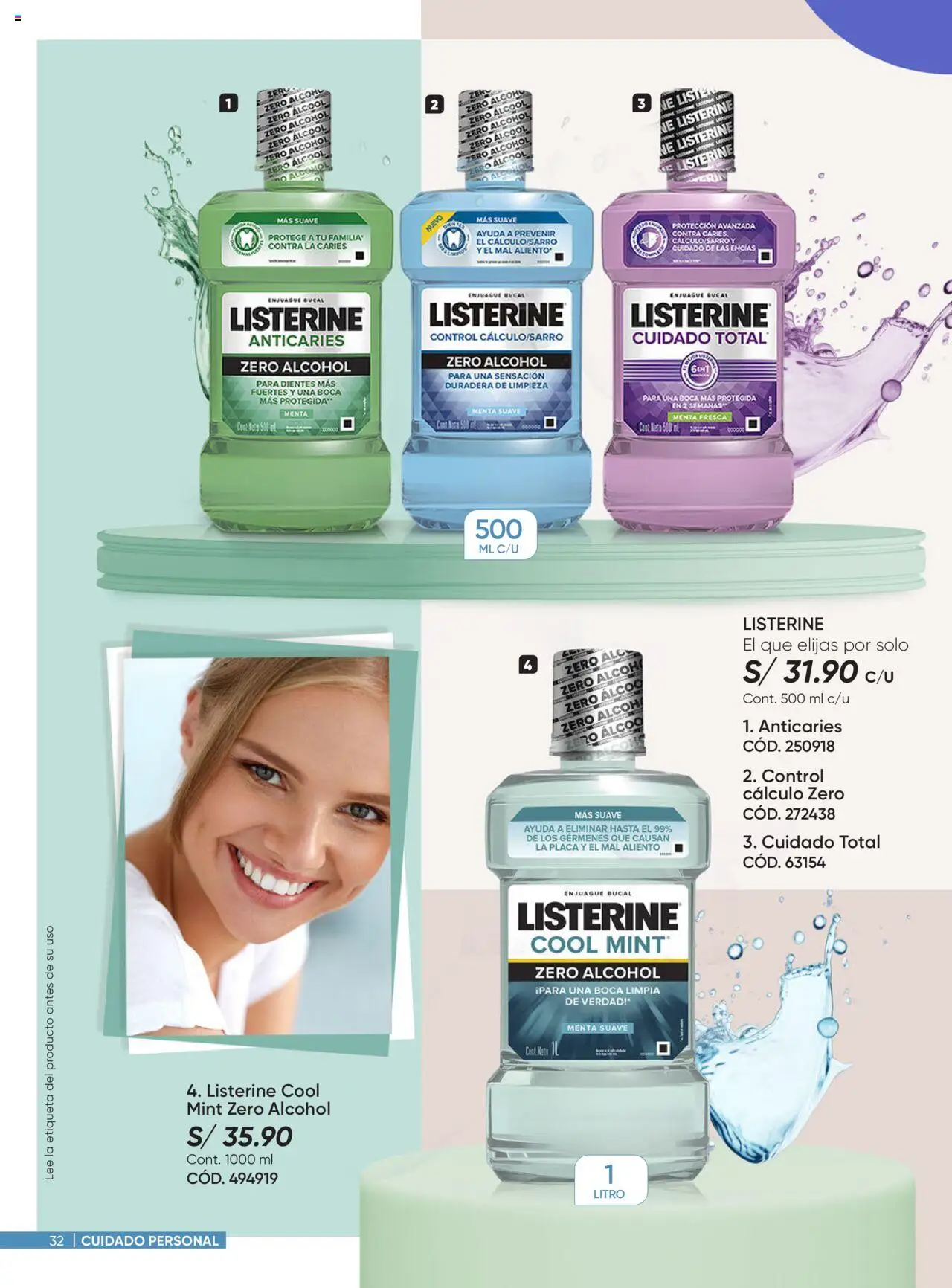 Catálogo Azzorti válido desde 18.08.2025 | Página: 32 | Productos: Enjuague bucal