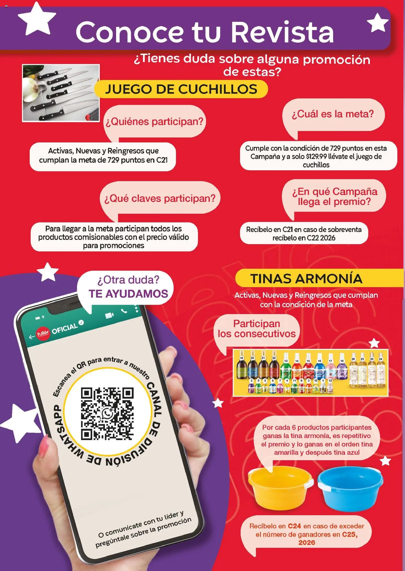 Nuevas ofertas de Fuller válidas en toda la República Mexicana desde el 21.01.2026. ¡Encuentra las mejores ofertas en Fuller Revista Gana Más C21! | Página: 26