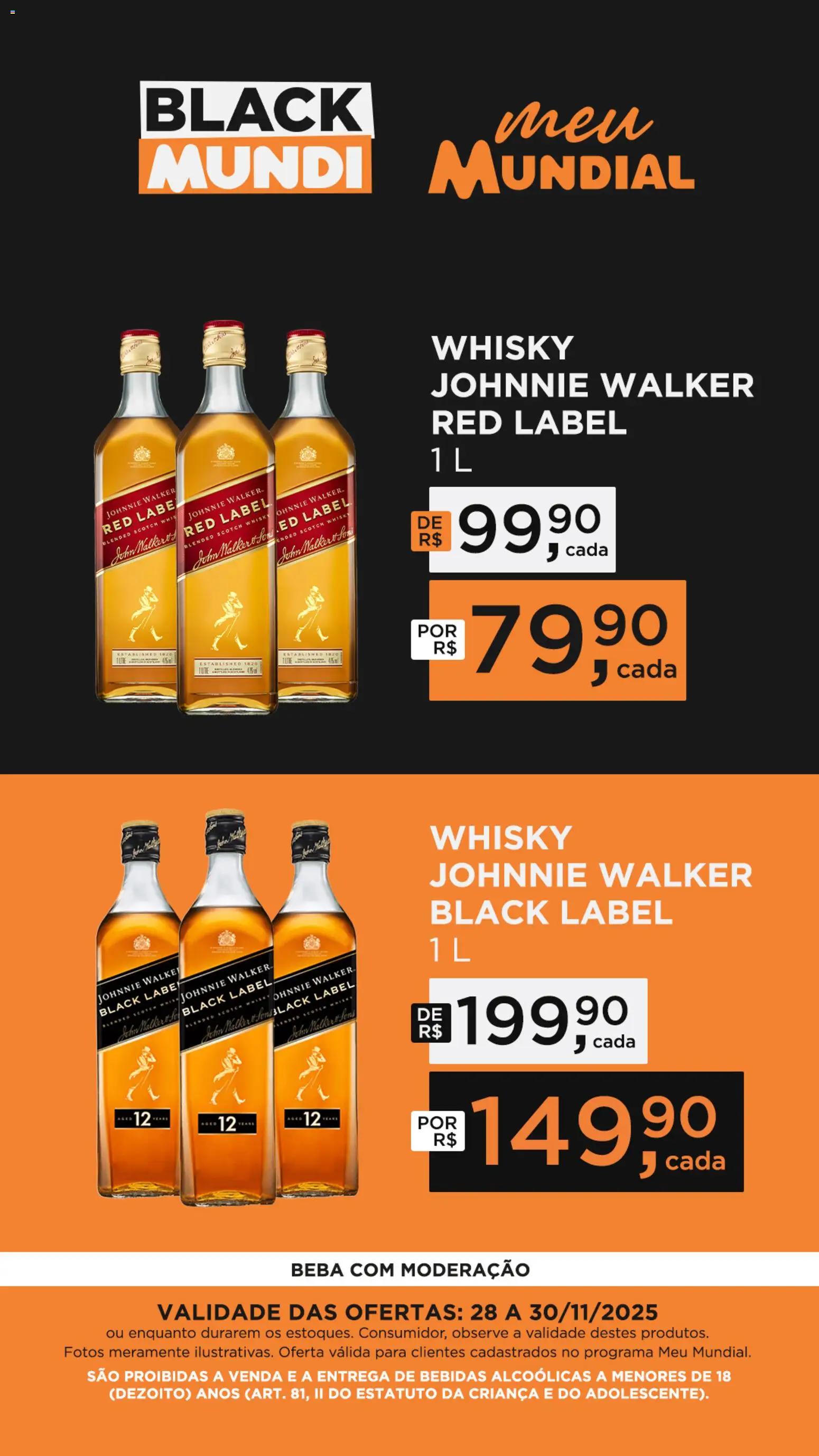 Mundial Folheto - válido de 28.11.2025 | Página: 6 | Produtos: Whisky