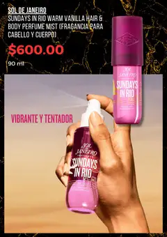 Nuevas ofertas de Sephora válidas en toda la República Mexicana desde el 01.08.2025. ¡Encuentra las mejores ofertas en Sephora - Catálogo! | Página: 3 | Productos: Body, Perfume, Fragancia