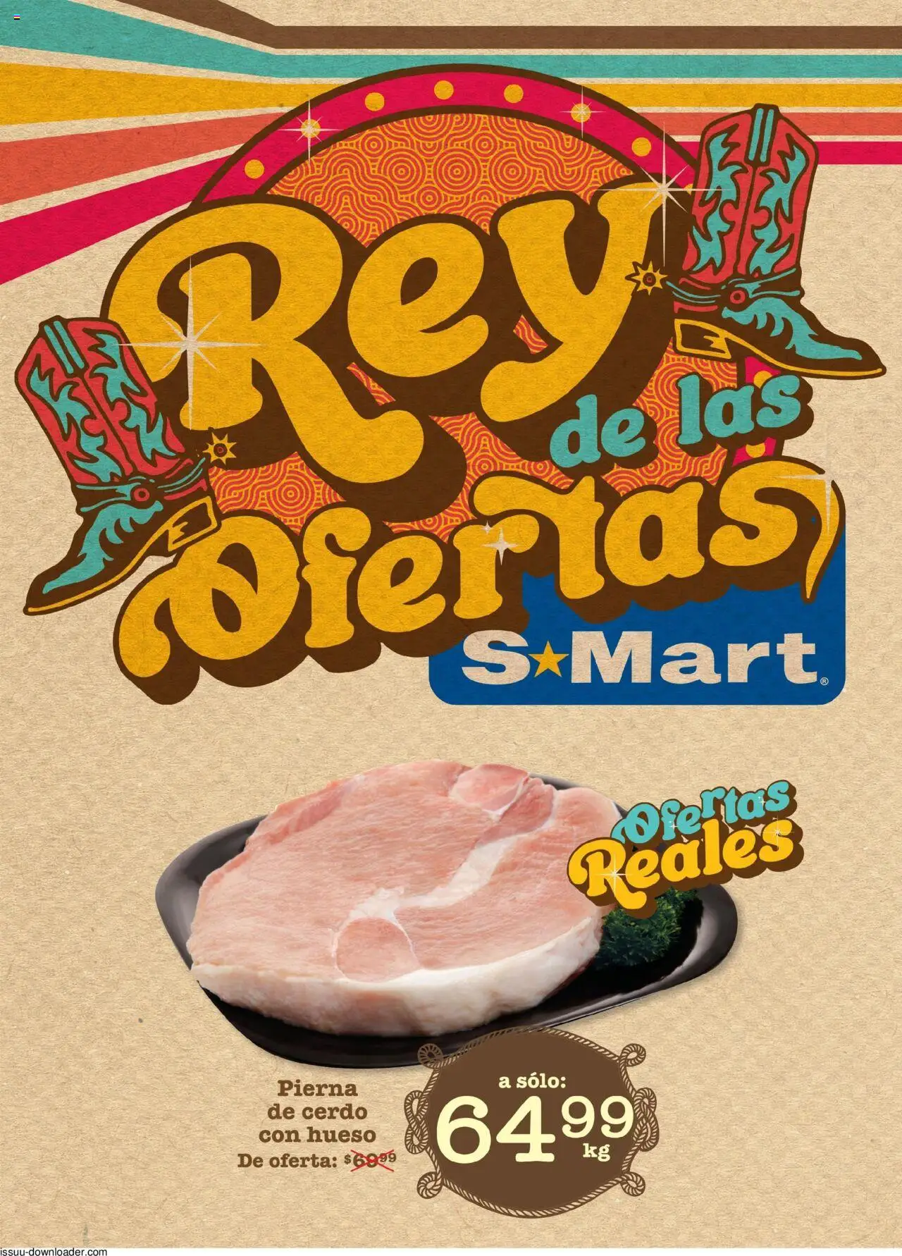 Nuevas ofertas de S-Mart válidas en toda la República Mexicana desde el 15.07.2025. ¡Encuentra las mejores ofertas en S-Mart - Folleto de Feria - Nuevo Laredo! | Página: 1 | Productos: Cerdo