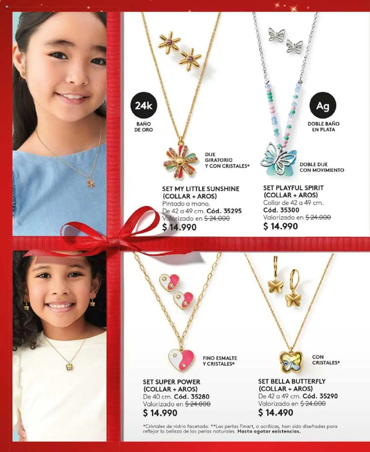 Catálogo Ésika Campaña 17 │ válido desde el 14.10.2025 | Página: 124 | Productos: Baño, Collar, Aros, Dije