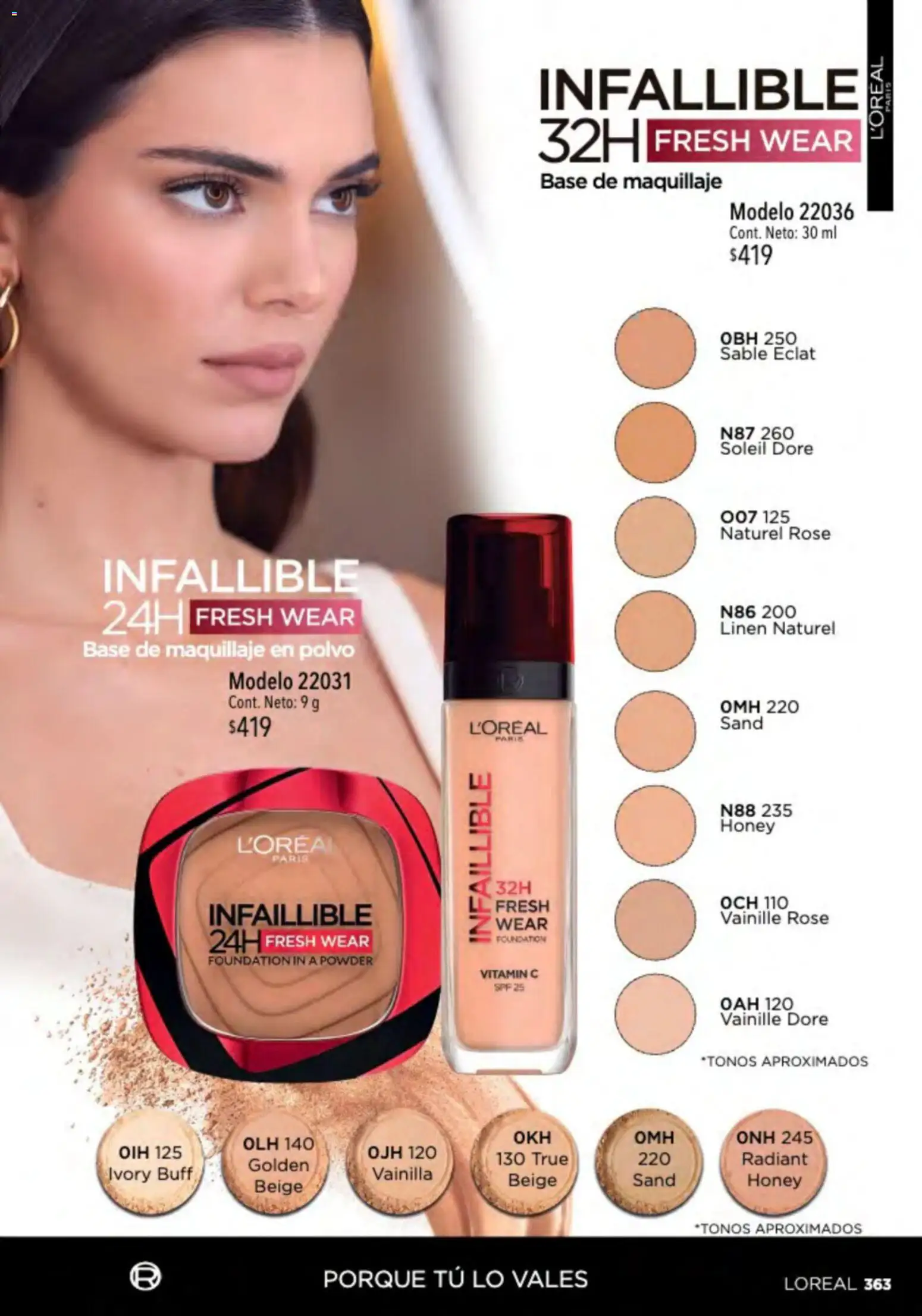 Nuevas ofertas de Ilusión válidas en toda la República Mexicana desde el 01.03.2026. ¡Encuentra las mejores ofertas en Ilusión catálogo Primavera! | Página: 365 | Productos: Base de maquillaje, Maquillaje, Polvo