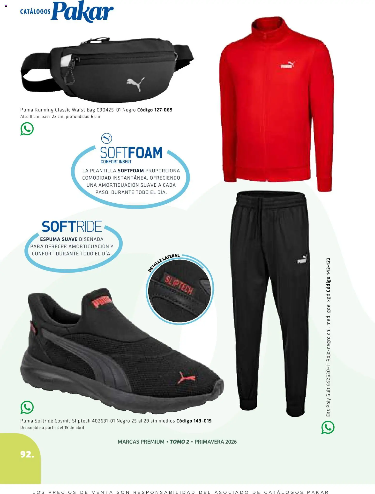 Nuevas ofertas de SC Pakar válidas en toda la República Mexicana desde el 27.02.2026. ¡Encuentra las mejores ofertas en SC Pakar catálogo Premium Men Tomo 2! | Página: 92 | Productos: Espuma