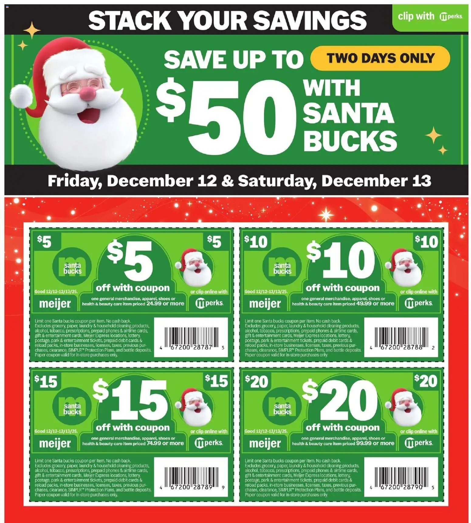 Meijer Super Sale - valid from 12.12.2025 | Page: 2 | Products: Clip