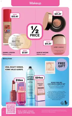 Preview of Priceline Pharmacy  Catalogue  - valid from 10.12.2025 | Page: 22 | Products: Powder, Blush, Makeup, Water
