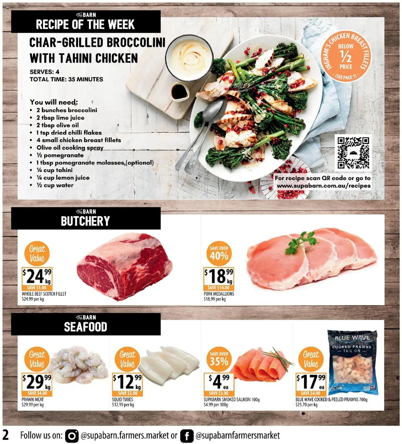 Supabarn catalogue - valid from 17.09.2025 | Page: 2 | Products: Chicken, Pork, Flakes, Lemon