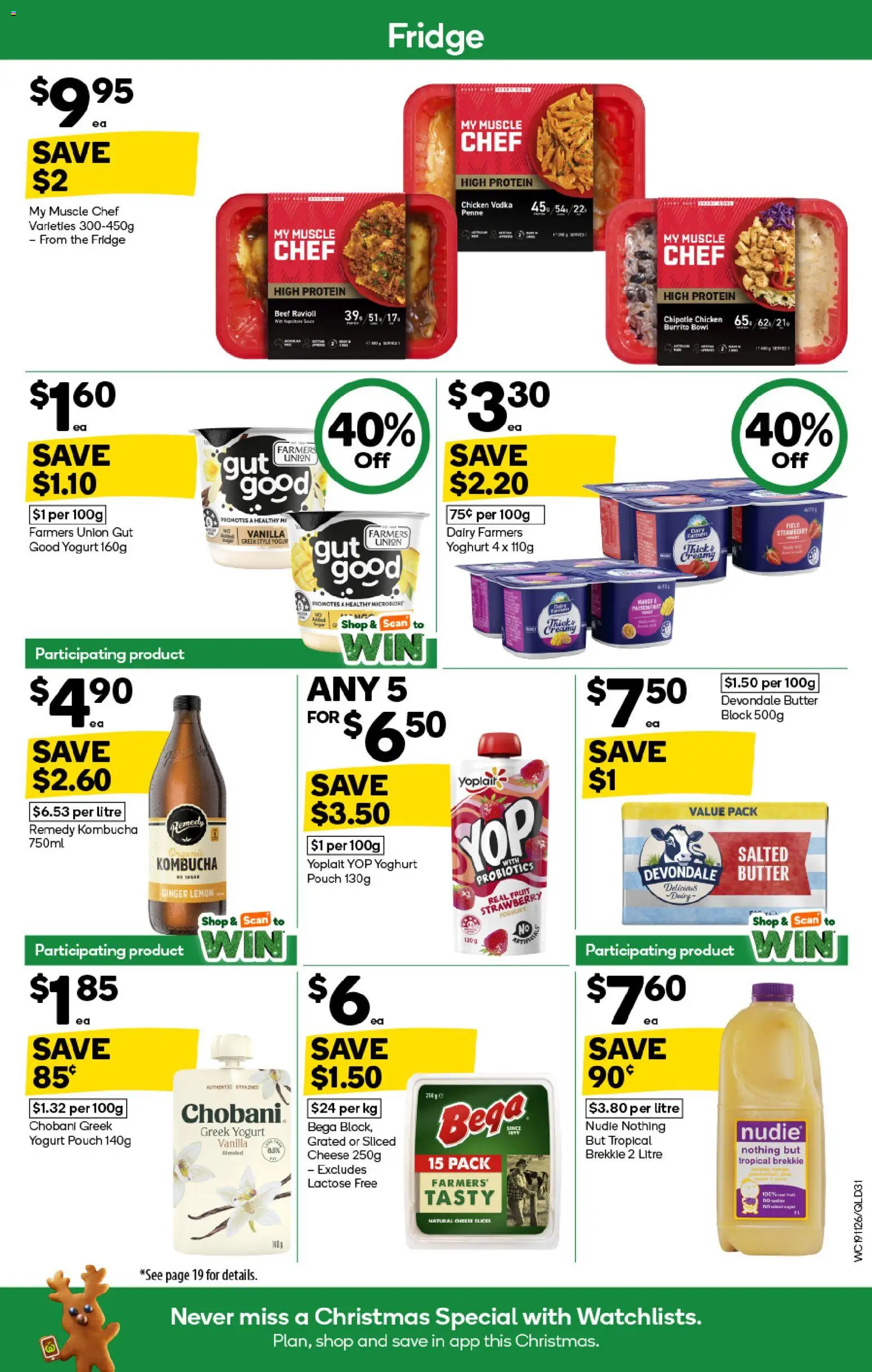 Woolworths catalogue - valid from 19.11.2025 | Page: 31 | Products: Dairy, Passionfruit, Lemon, Fridge