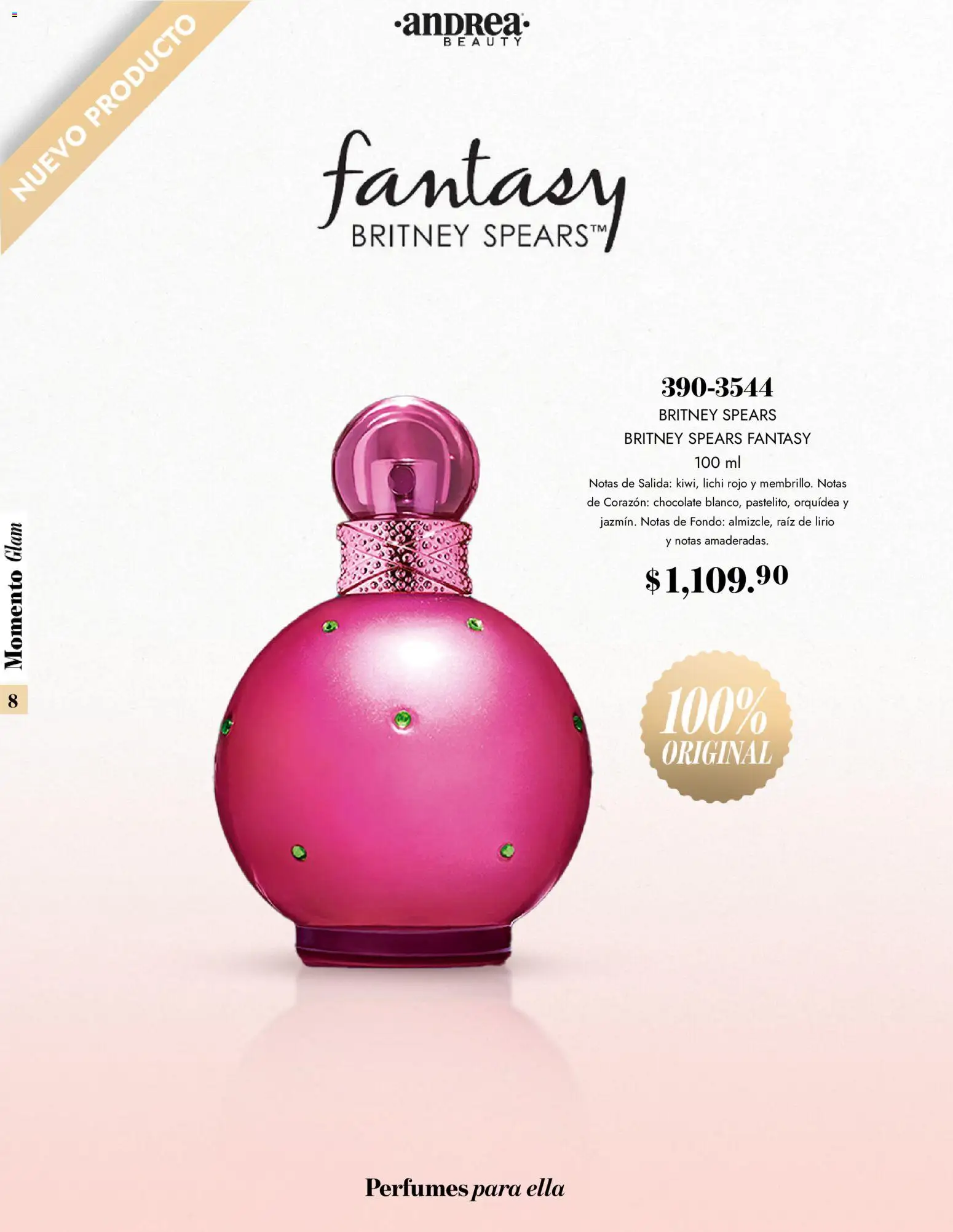 Nuevas ofertas de Andrea válidas en toda la República Mexicana desde el 26.10.2025. ¡Encuentra las mejores ofertas en Andrea catálogo Momento Glam! | Página: 8 | Productos: Chocolate