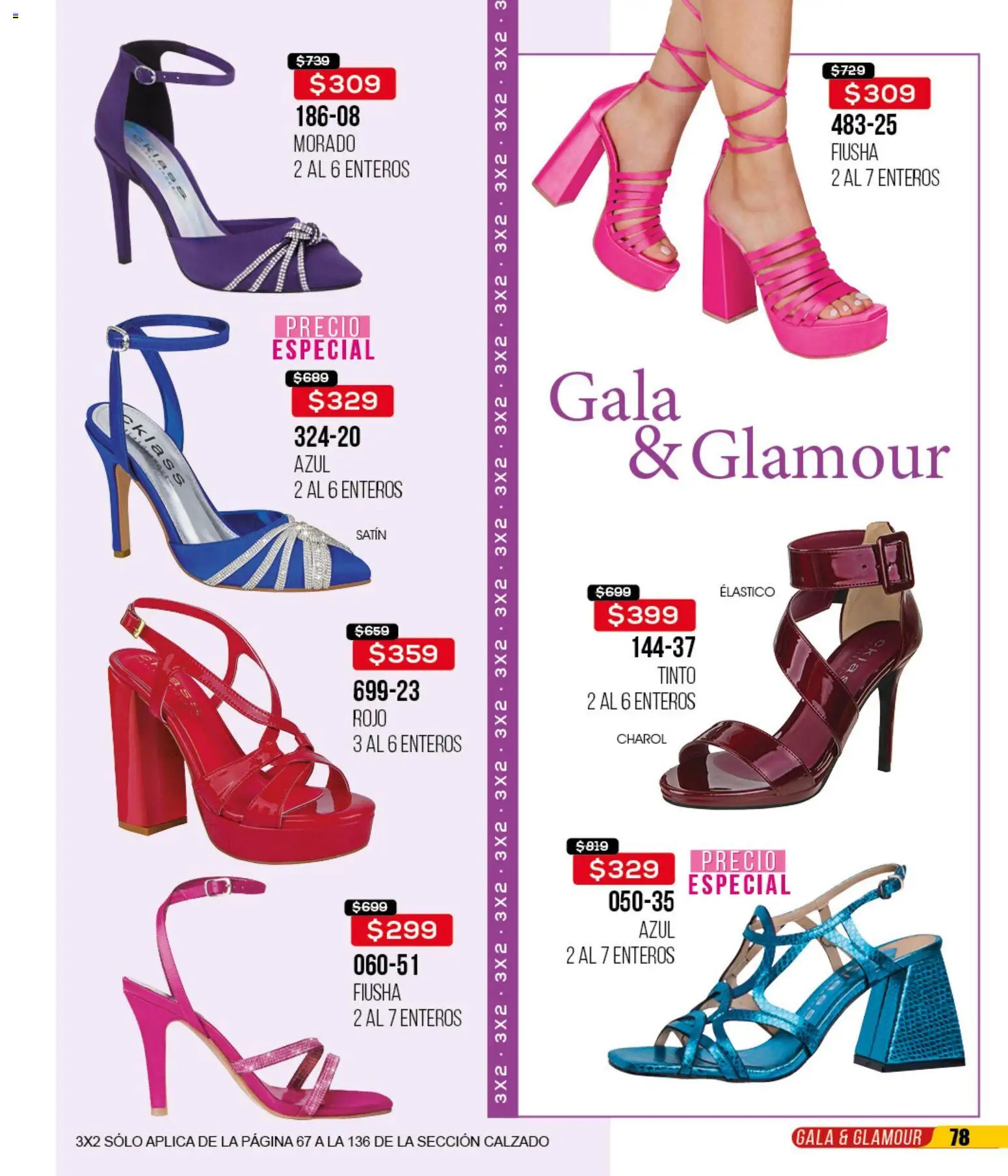 Nuevas ofertas de Cklass válidas en toda la República Mexicana desde el 14.04.2026. ¡Encuentra las mejores ofertas en Cklass catálogo 3X2 Digital Calzado! | Página: 79