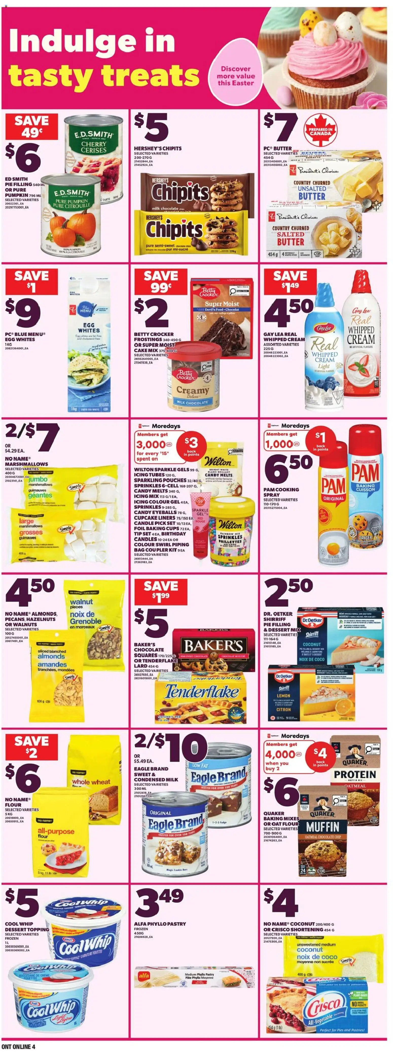 Zehrs flyer valid from 19.03.2026 | Page: 12 | Products: Bag, Milk, Butter, Pumpkin