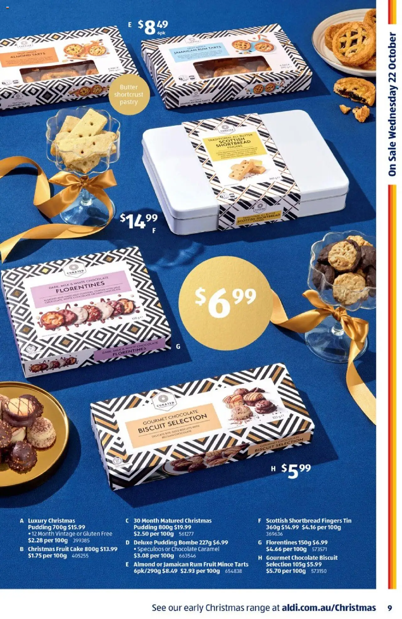 Aldi catalogue - valid from 22.10.2025 | Page: 9 | Products: Butter, Chocolate, Pastry, Rum