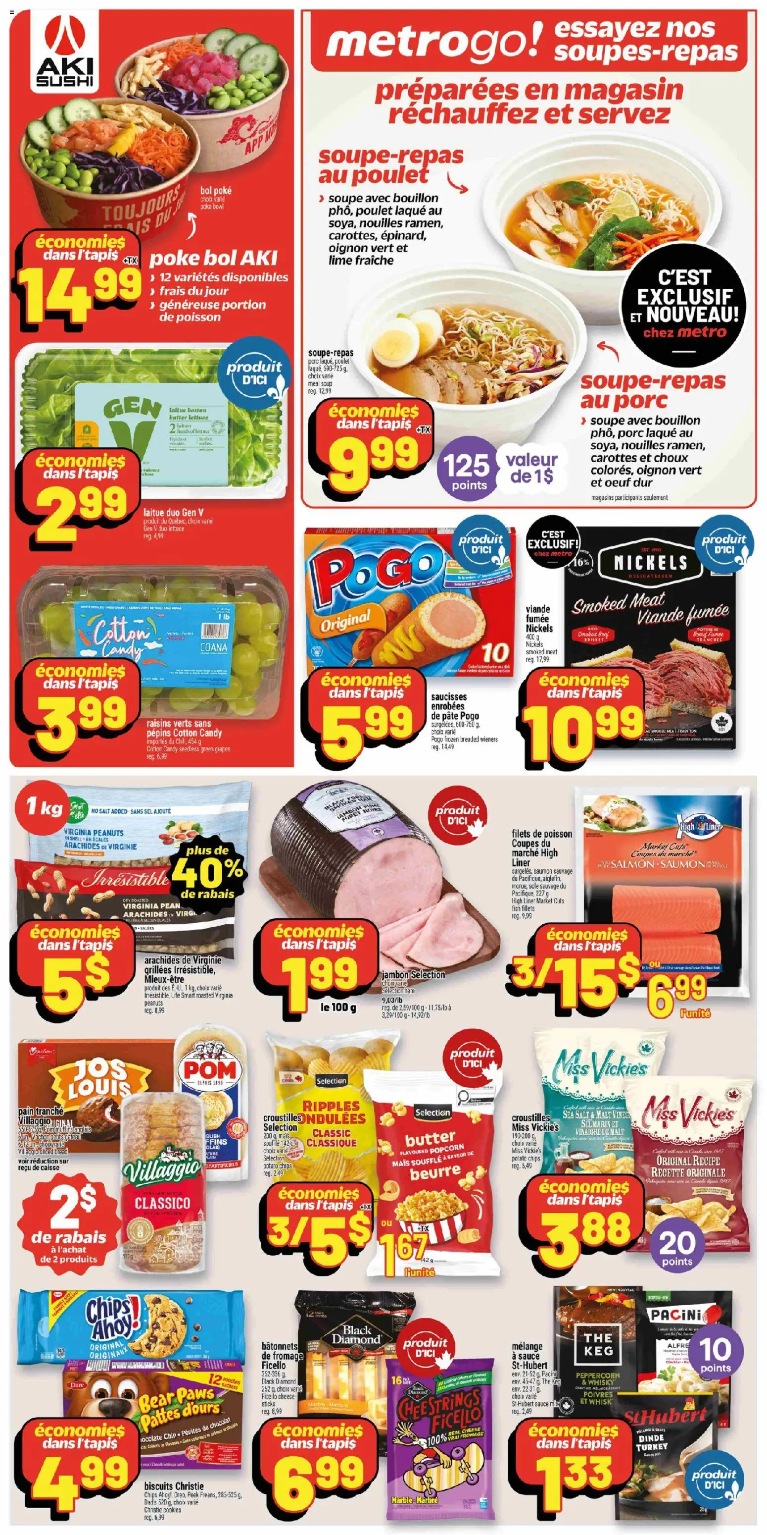 Metro flyer valid from 26.03.2026 | Page: 2 | Products: Chips, Turkey, Butter, Ham