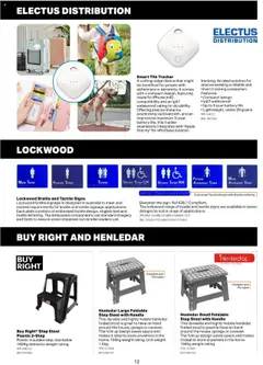 Preview of Mitre 10 - Assisted Living E-selection Guide 2025 - valid from 08.10.2025 | Page: 12 | Products: Stool, Domestic, Portable, Weight