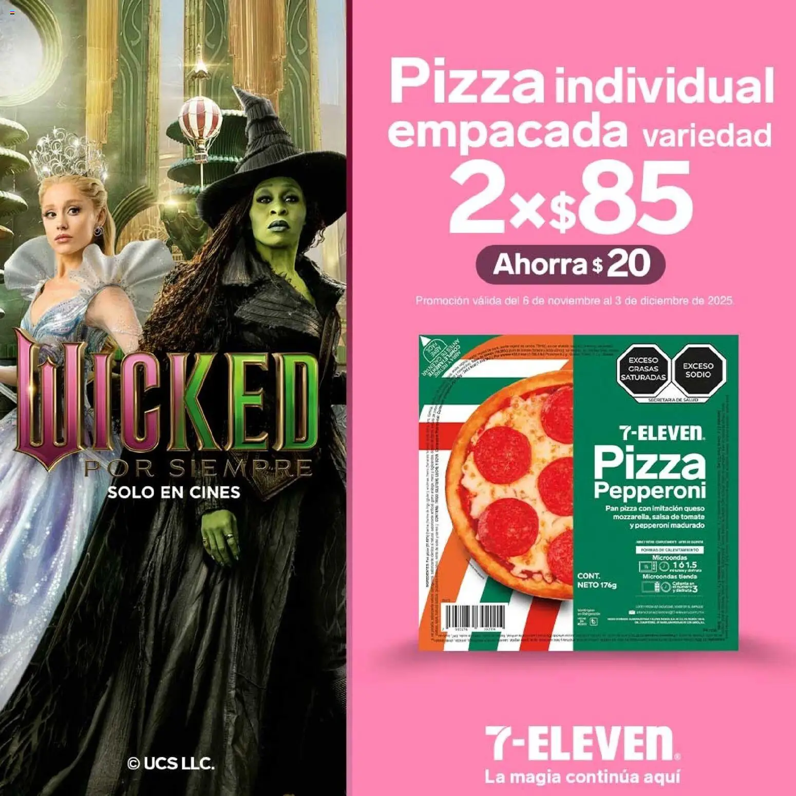 Nuevas ofertas de 7-Eleven válidas en toda la República Mexicana desde el 06.11.2025. ¡Encuentra las mejores ofertas en 7-Eleven folleto! | Página: 4 | Productos: Tomate, Queso, Microondas, Salsa de tomate