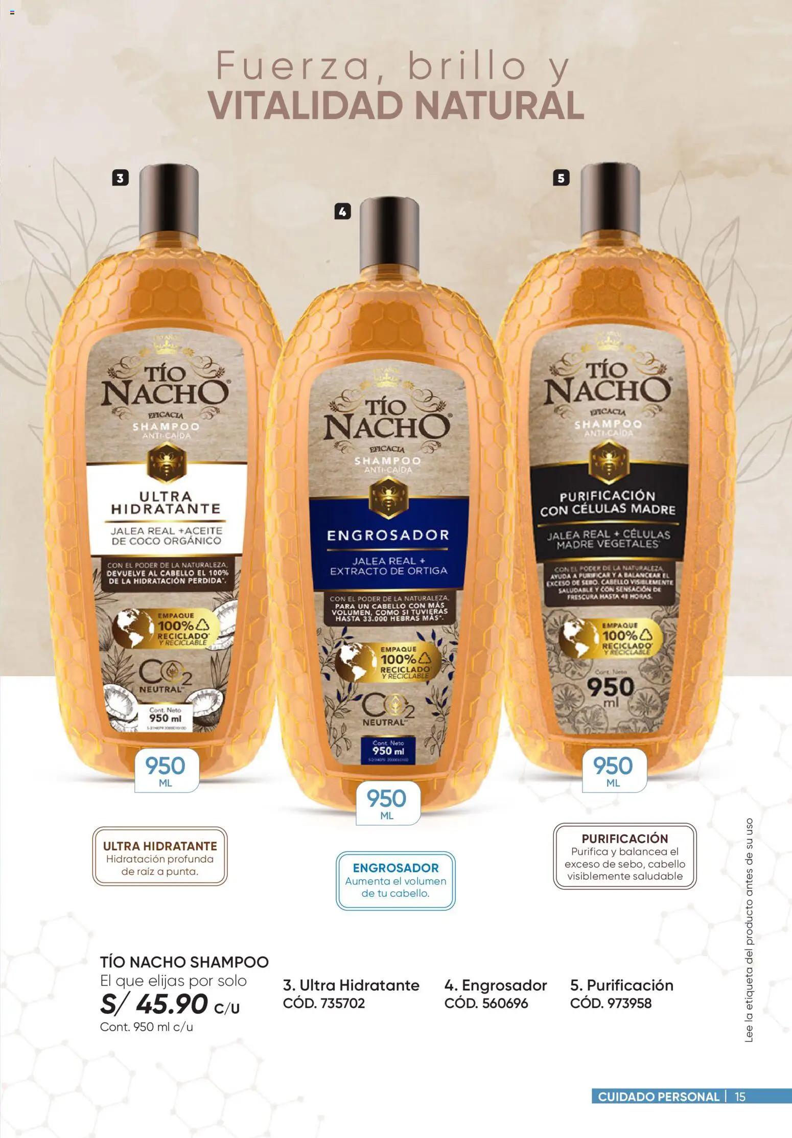 Catálogo Azzorti válido desde 24.11.2025 | Página: 15 | Productos: Shampoo, Empaque
